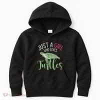 Sea Turtle Ocean Animal Wo Girl Gift Turtle Kids Hoodie thumb 0