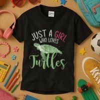 Sea Turtle Ocean Animal Wo Girl Gift Turtle Kids T-Shirt thumb 3