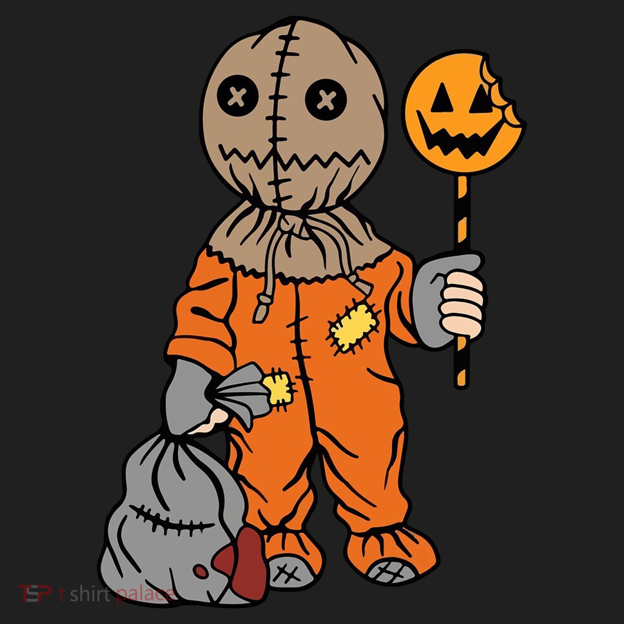 Sam Treat Or Trick Halloween Women's Sweatshirt