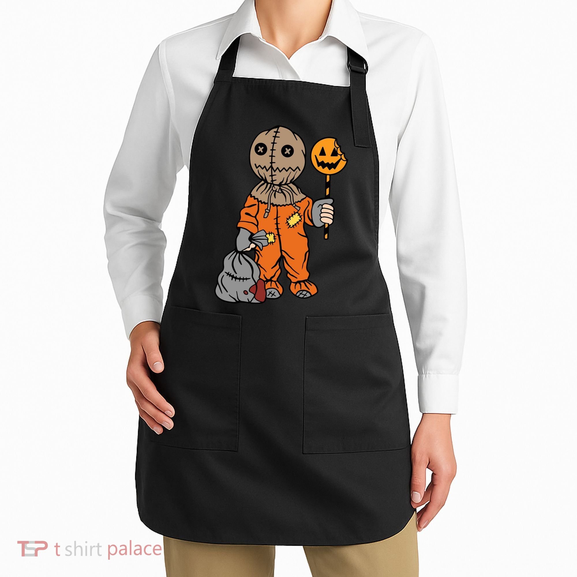 Sam Treat Or Trick Halloween Apron