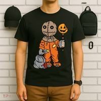 Sam Treat Or Trick Halloween T-Shirt thumb 6