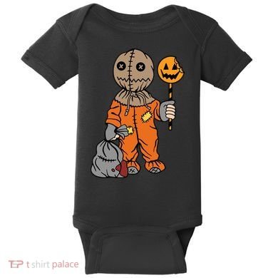 Sam Treat Or Trick Halloween Baby Bodysuit