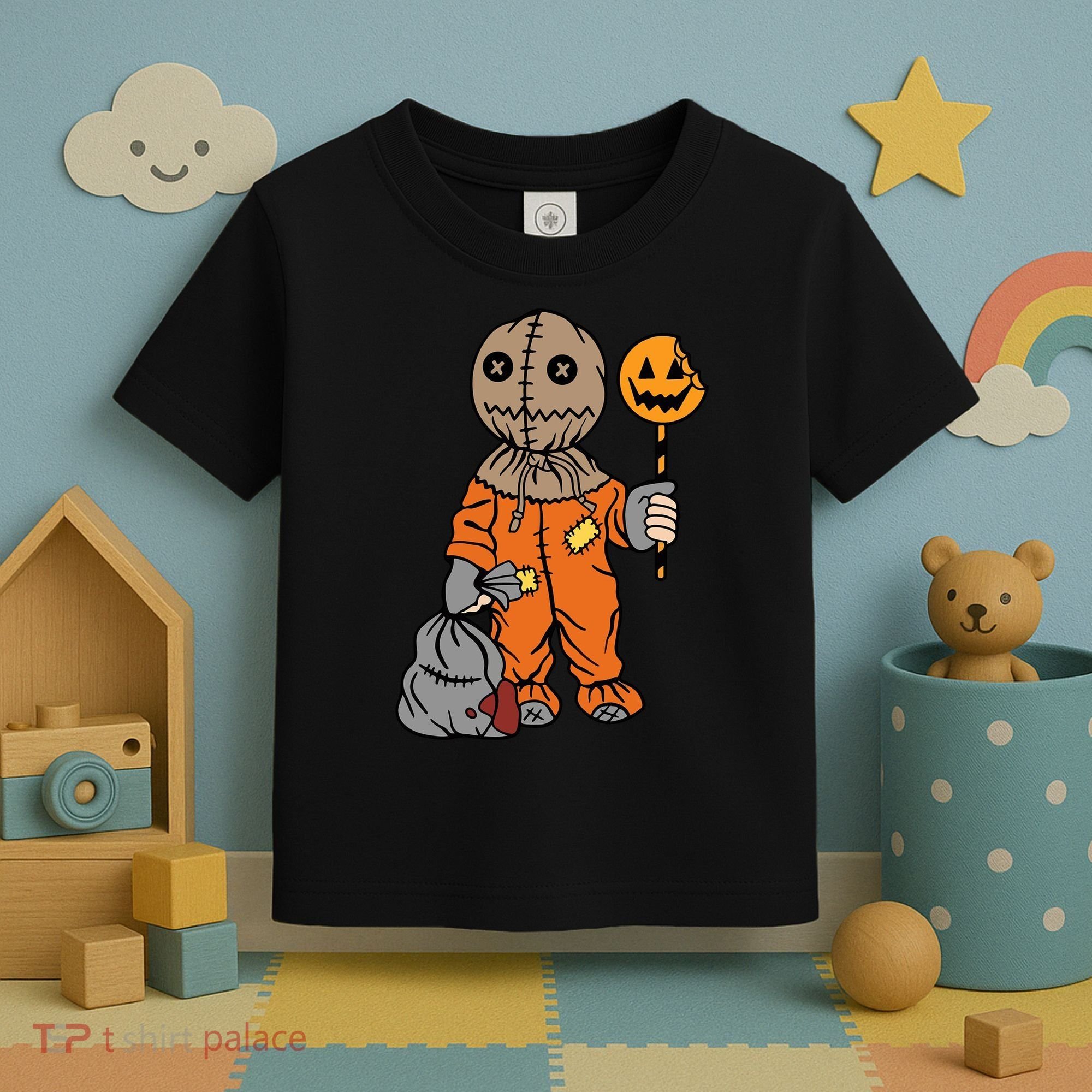 Sam Treat Or Trick Halloween Toddler T-Shirt