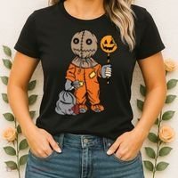 Sam Treat Or Trick Halloween Women's T-Shirt thumb 2