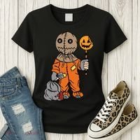 Sam Treat Or Trick Halloween Women's T-Shirt thumb 3