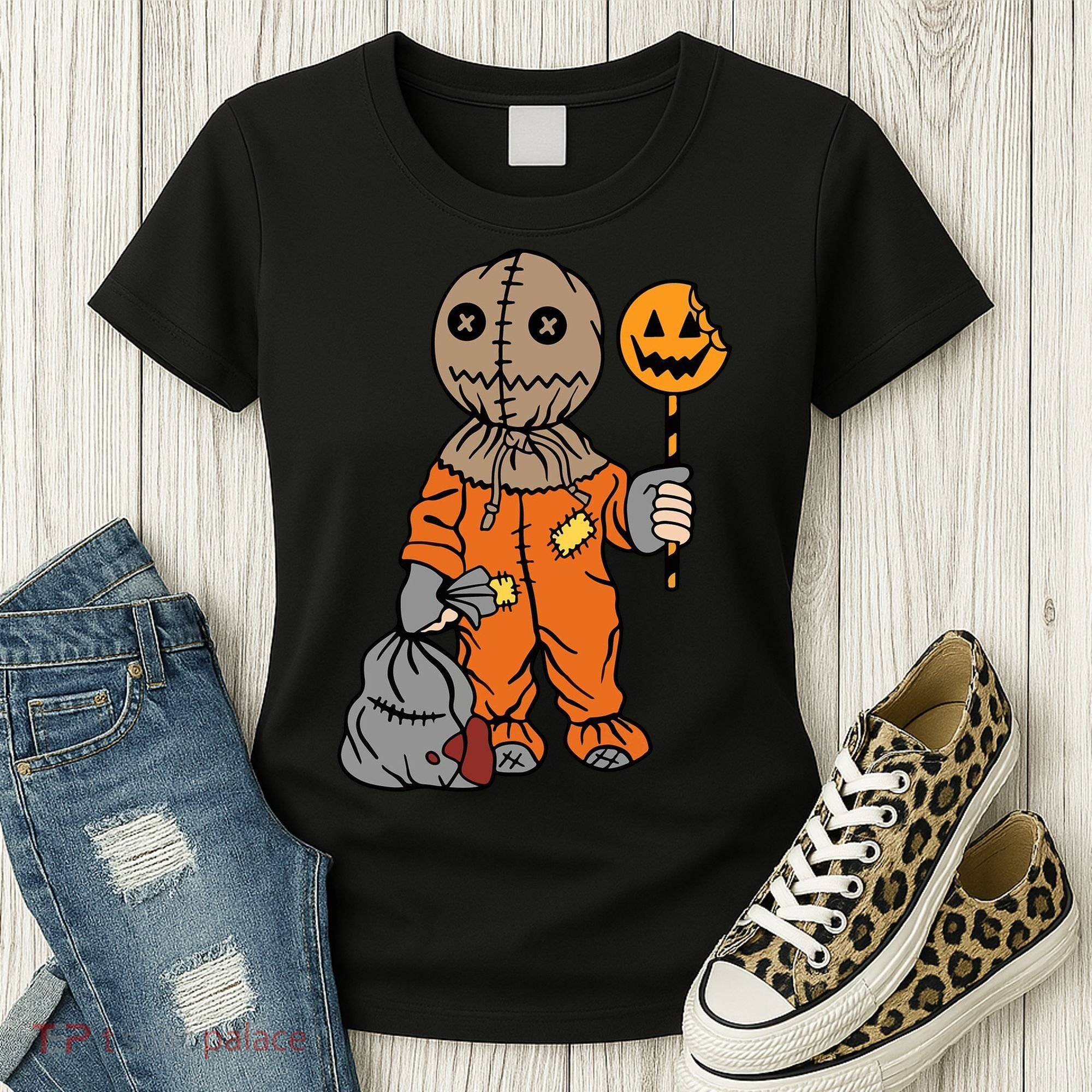 Sam Treat Or Trick Halloween Women's T-Shirt