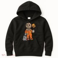 Sam Treat Or Trick Halloween Kids Hoodie thumb 0