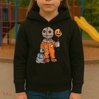 Sam Treat Or Trick Halloween Kids Hoodie thumb 3