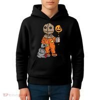 Sam Treat Or Trick Halloween Kids Hoodie thumb 4