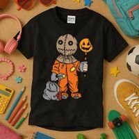 Sam Treat Or Trick Halloween Kids T-Shirt thumb 3