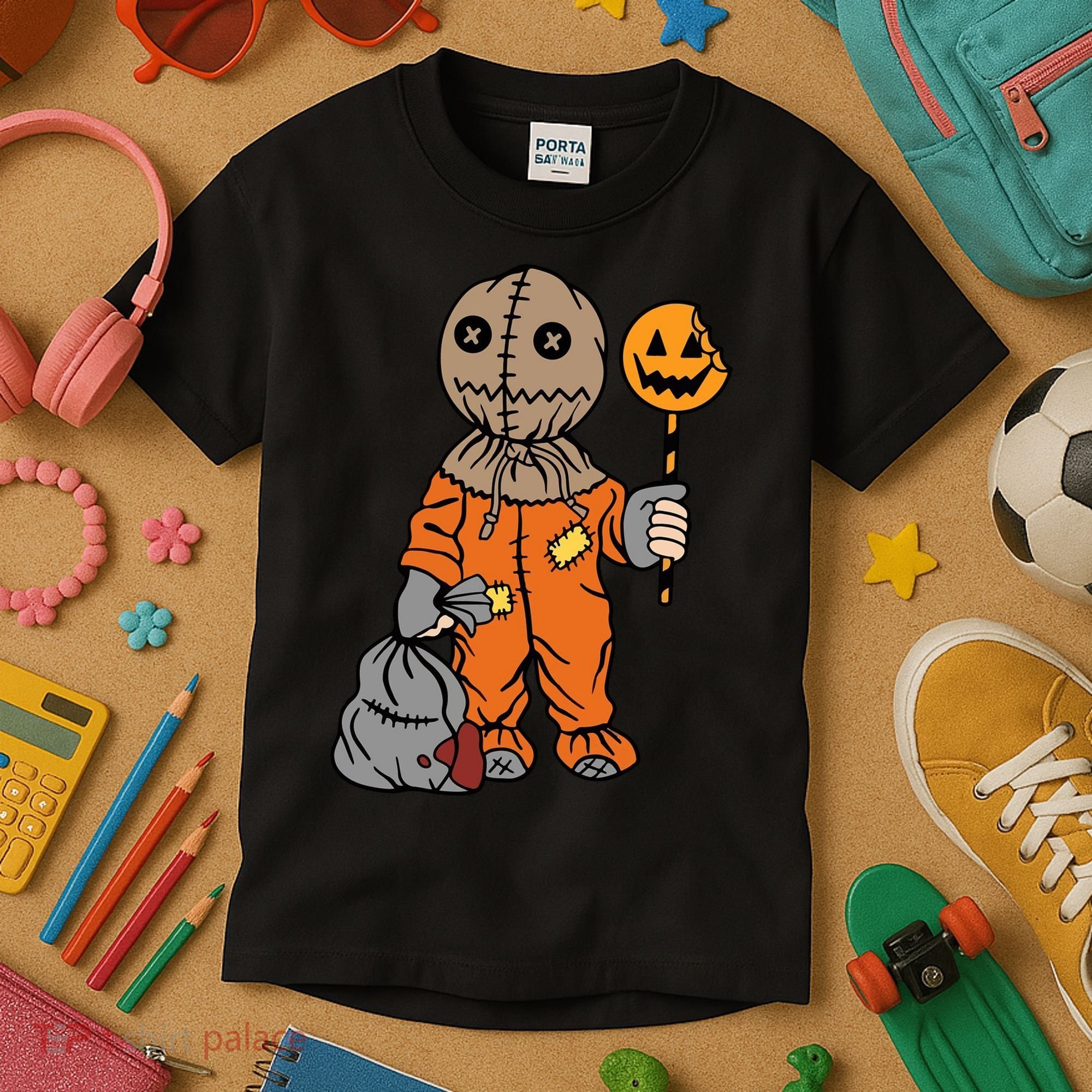 Sam Treat Or Trick Halloween Kids T-Shirt