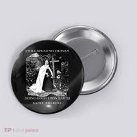 St Therese Of Lisieux Catholic Saint Quotes Button thumb 0