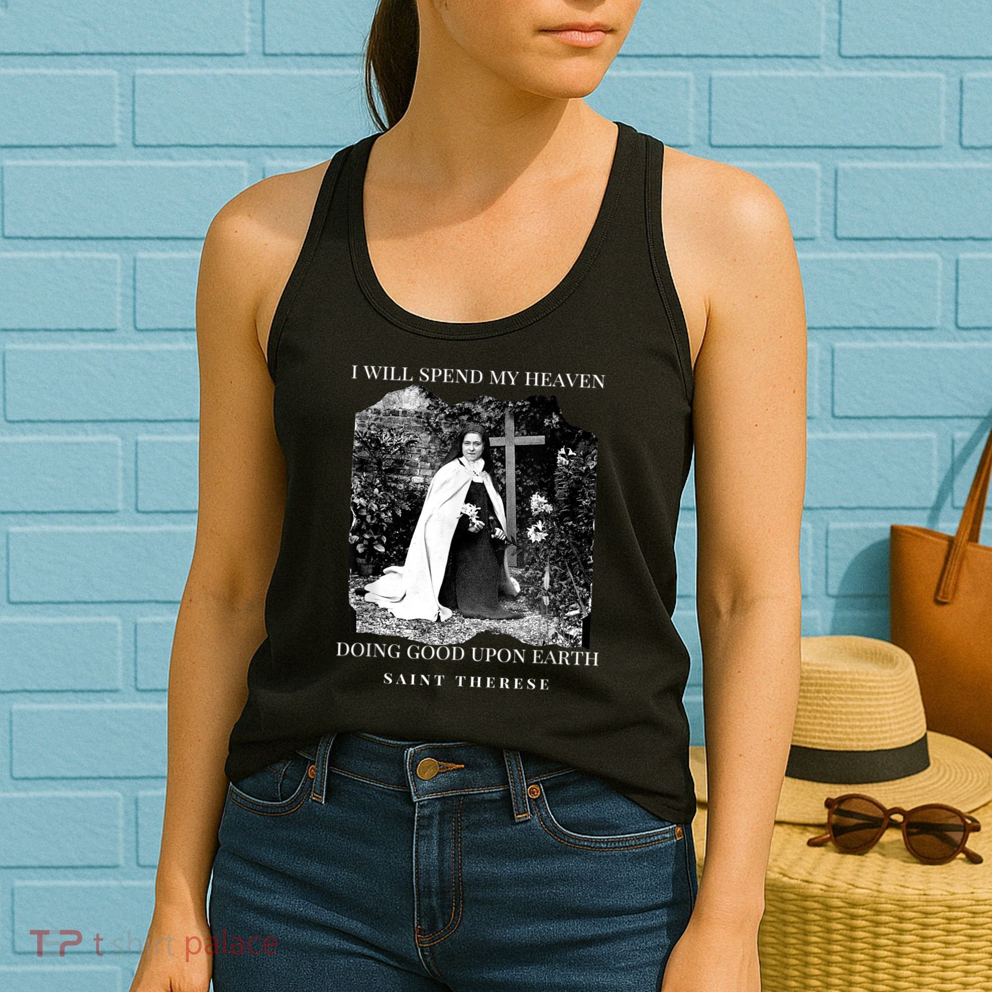 St Therese Of Lisieux Catholic Saint Quotes Women's Tank Top