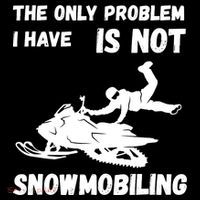 Snowmobiling The Only Problem Snowmobile Winter Sport Coffee Mug thumb 5