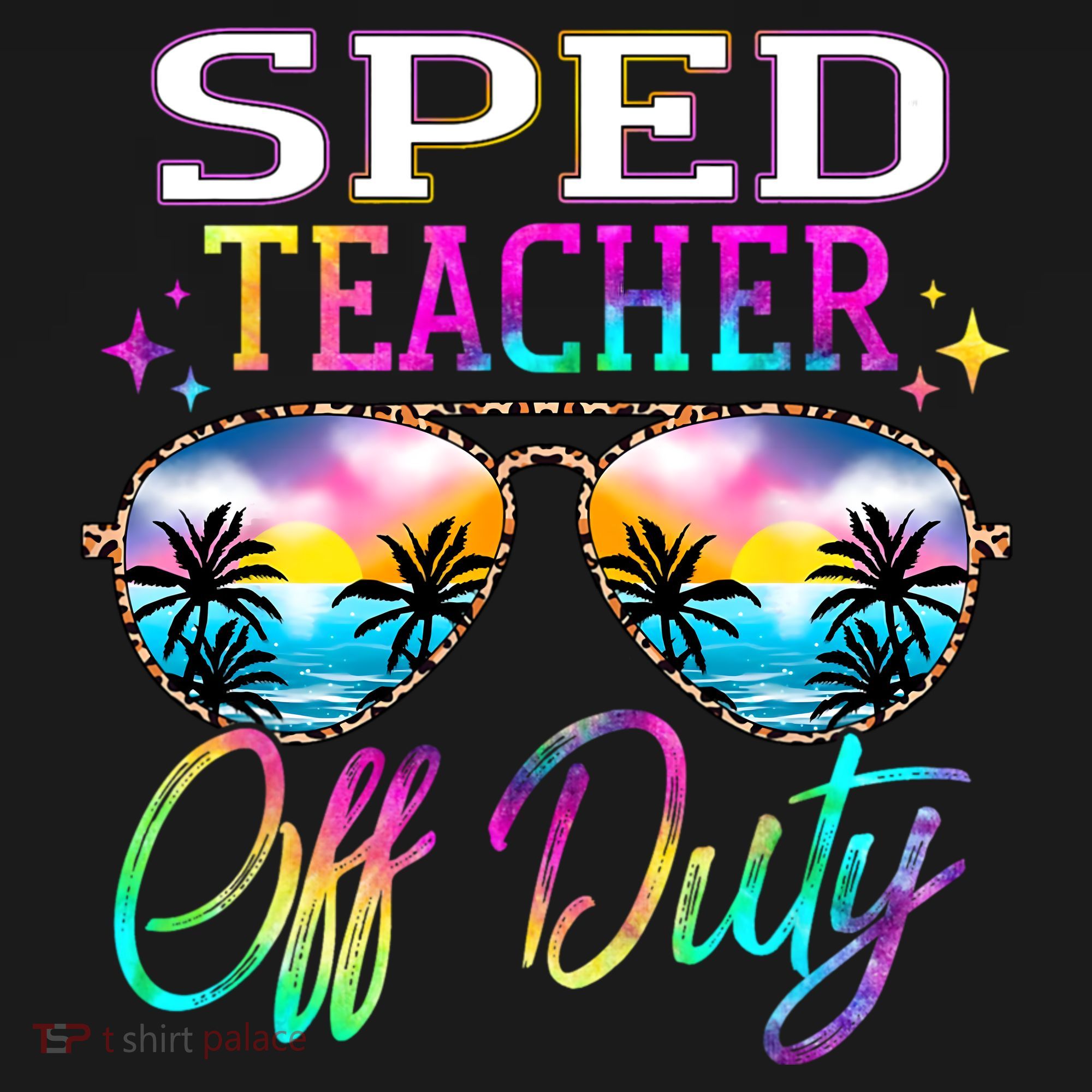 SPED Teacher Off Duty Last Day Of School Teacher Summer Apron