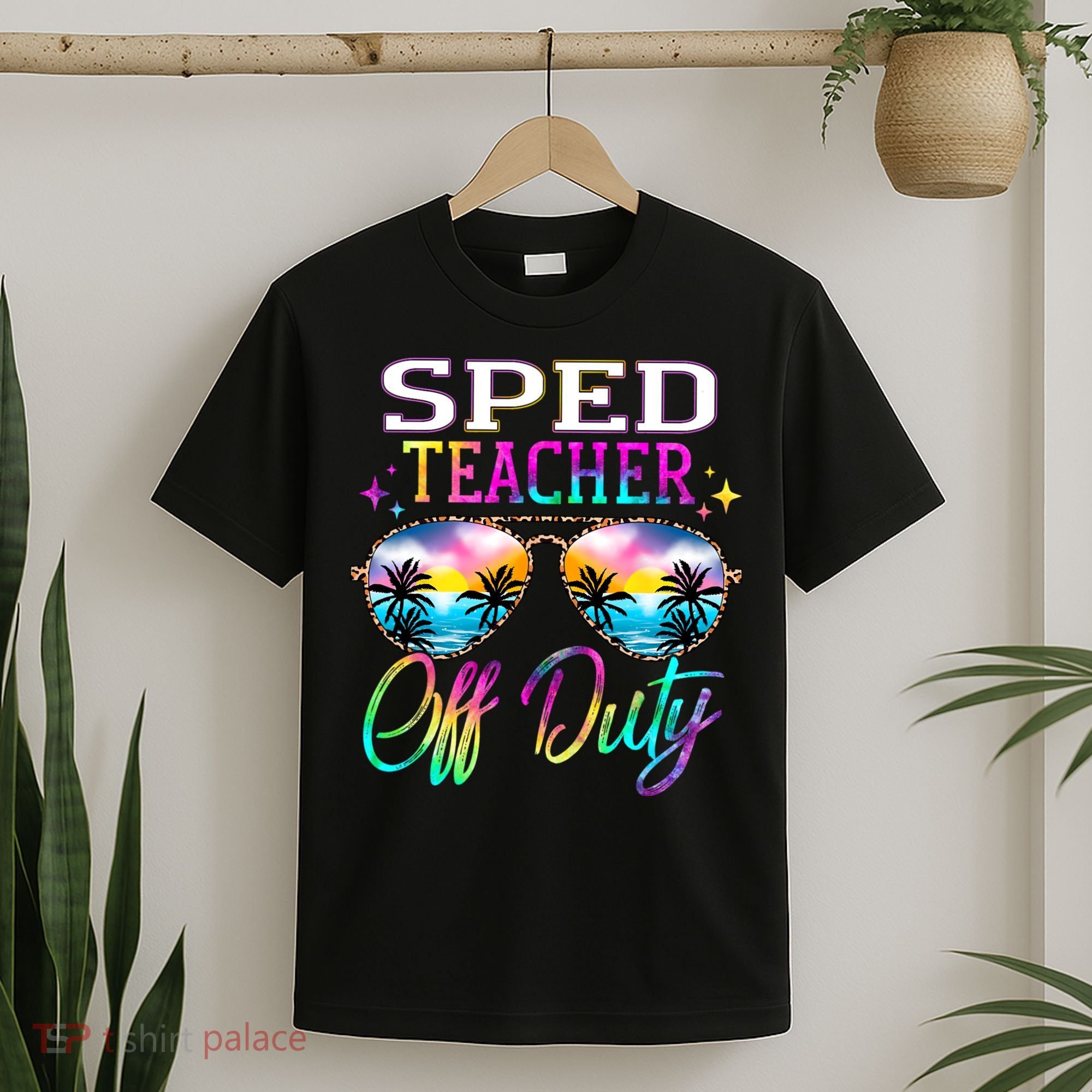 SPED Teacher Off Duty Last Day Of School Teacher Summer T-Shirt