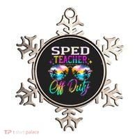 SPED Teacher Off Duty Last Day Of School Teacher Summer Ornament thumb 0