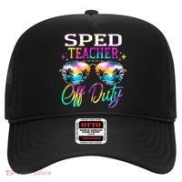 SPED Teacher Off Duty Last Day Of School Teacher Summer Hat thumb 0