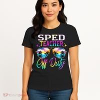 SPED Teacher Off Duty Last Day Of School Teacher Summer Women's T-Shirt thumb 4