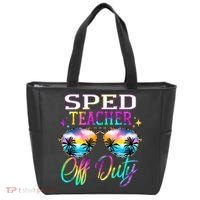 SPED Teacher Off Duty Last Day Of School Teacher Summer Tote Bag thumb 0