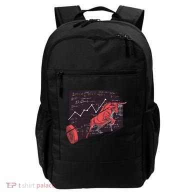 Stock Market Bitcoin Bull Backpack