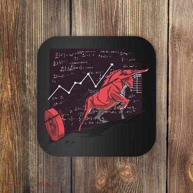 Stock Market Bitcoin Bull Coaster