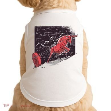 Stock Market Bitcoin Bull Doggie Tank