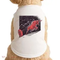 Stock Market Bitcoin Bull Doggie Tank thumb 0