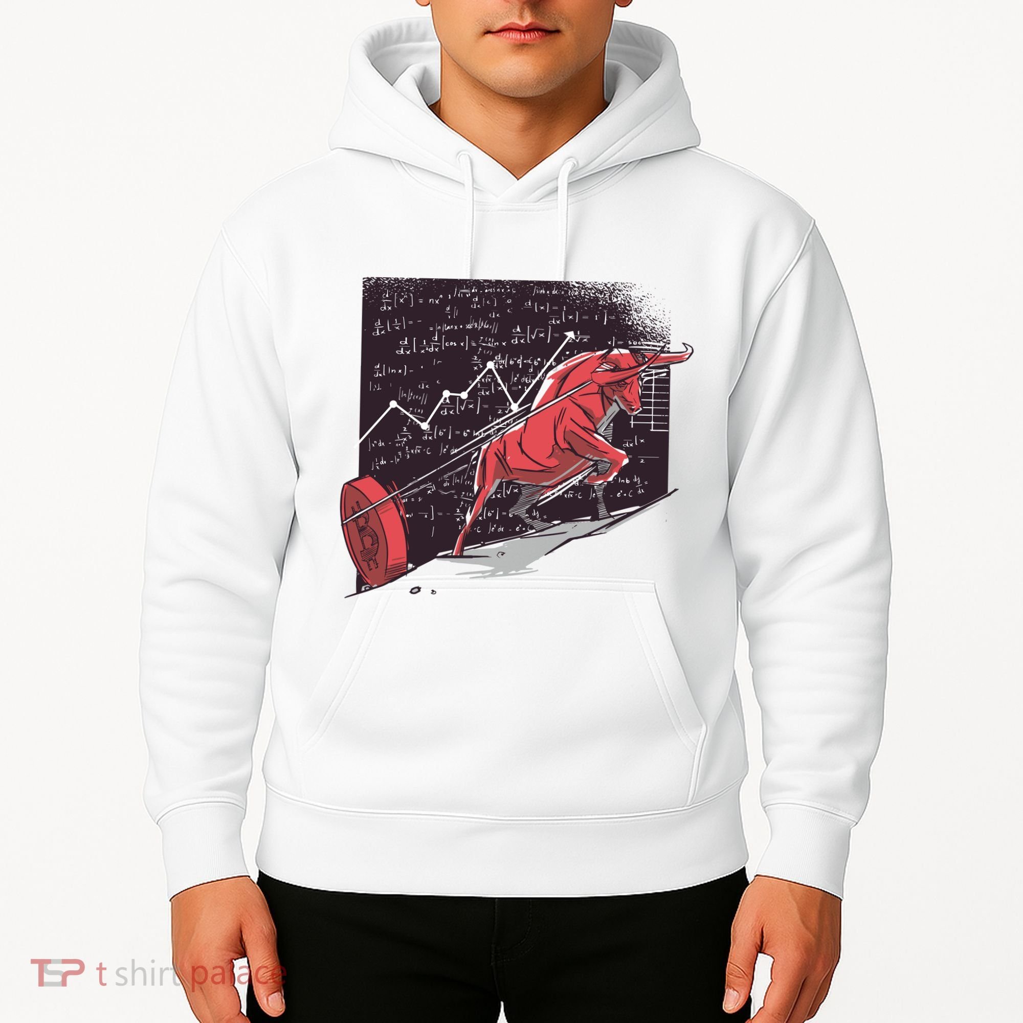 Stock Market Bitcoin Bull Hoodie