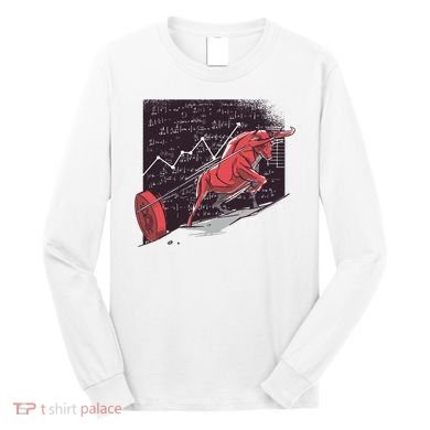 Stock Market Bitcoin Bull Long Sleeve Shirt