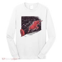 Stock Market Bitcoin Bull Long Sleeve Shirt thumb 0