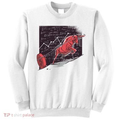 Stock Market Bitcoin Bull Sweatshirt