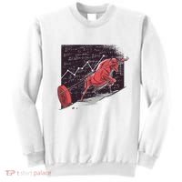 Stock Market Bitcoin Bull Sweatshirt thumb 0