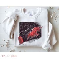 Stock Market Bitcoin Bull Sweatshirt thumb 2