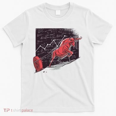 Stock Market Bitcoin Bull T-Shirt