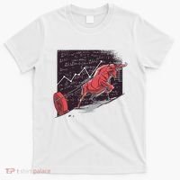 Stock Market Bitcoin Bull T-Shirt thumb 0