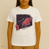 Stock Market Bitcoin Bull T-Shirt thumb 4