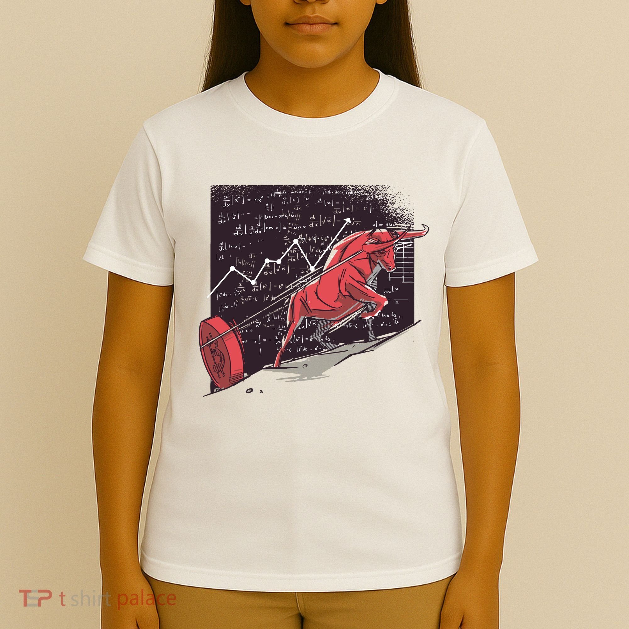 Stock Market Bitcoin Bull T-Shirt