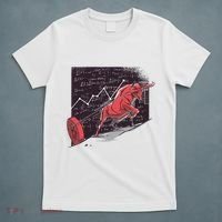 Stock Market Bitcoin Bull T-Shirt thumb 5