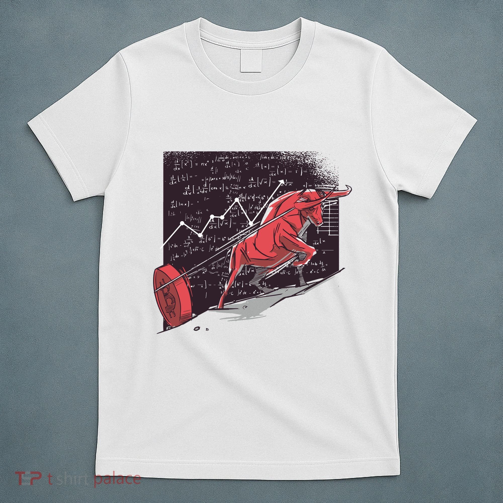 Stock Market Bitcoin Bull T-Shirt