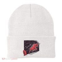Stock Market Bitcoin Bull Beanie thumb 0