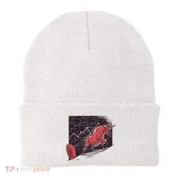 Stock Market Bitcoin Bull Beanie thumb 0