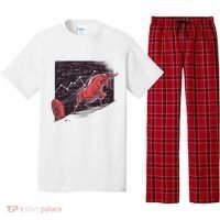 Stock Market Bitcoin Bull Pajama Set thumb 0