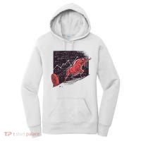 Stock Market Bitcoin Bull Women's Hoodie thumb 0