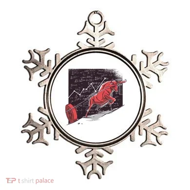 Stock Market Bitcoin Bull Ornament