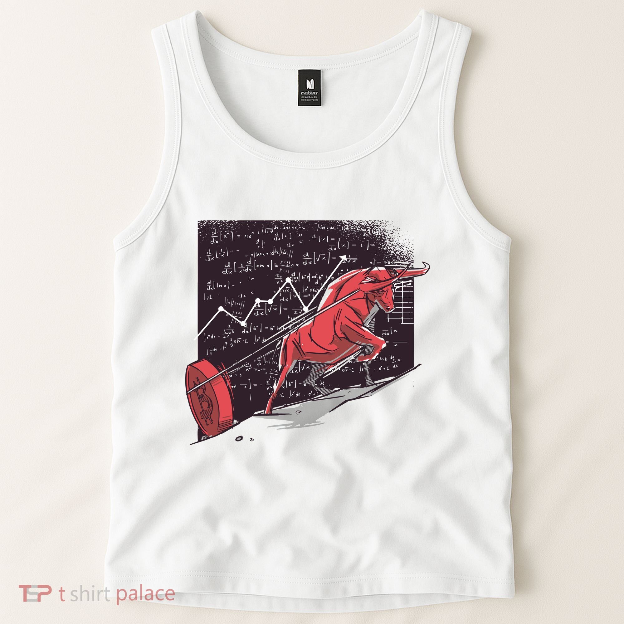 Stock Market Bitcoin Bull Tank Top
