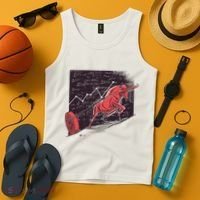 Stock Market Bitcoin Bull Tank Top thumb 4
