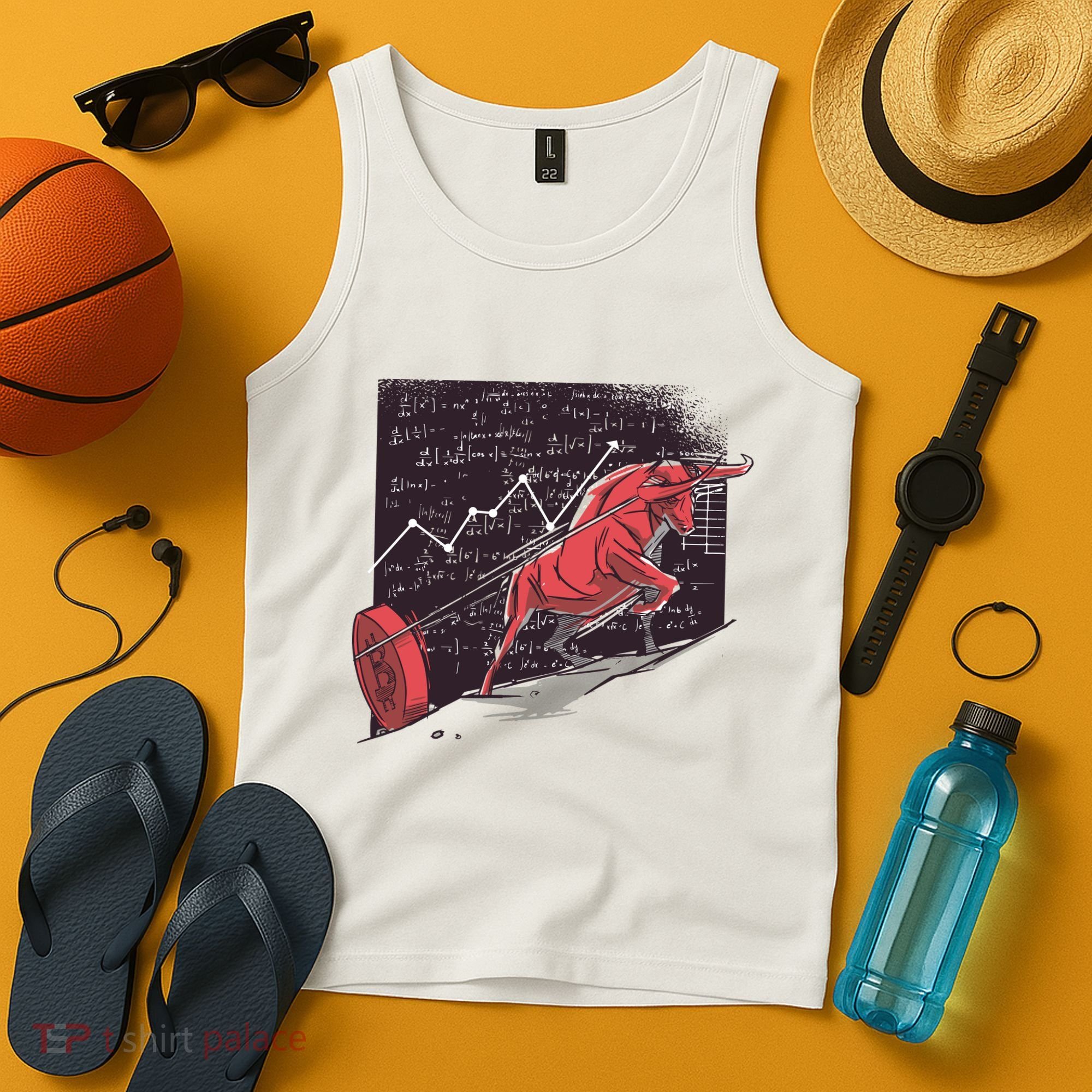 Stock Market Bitcoin Bull Tank Top