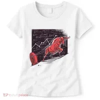 Stock Market Bitcoin Bull Women's T-Shirt thumb 0