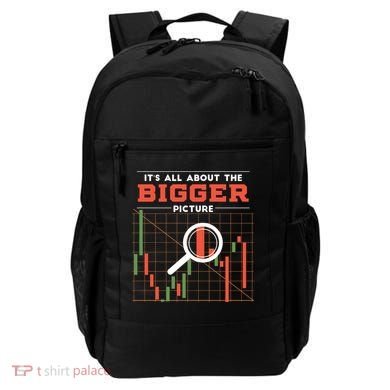 Stock Market Graph Bigger Picture Backpack